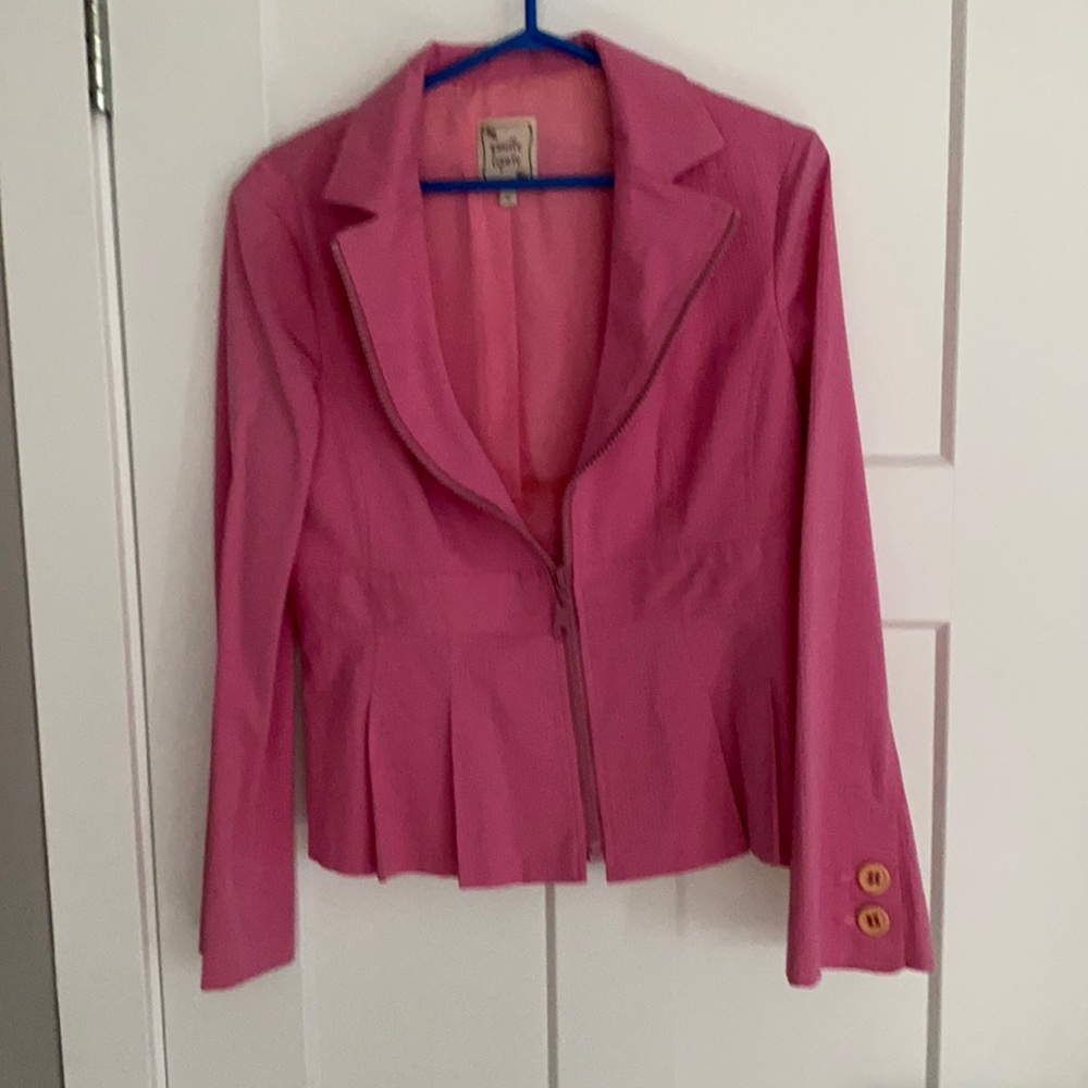 Nanette Lenore size 12- 2 piece pink suit